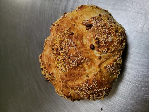 Desem rond mais afbak