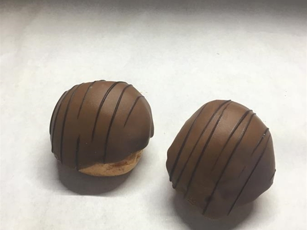 Mini chocolade soesje